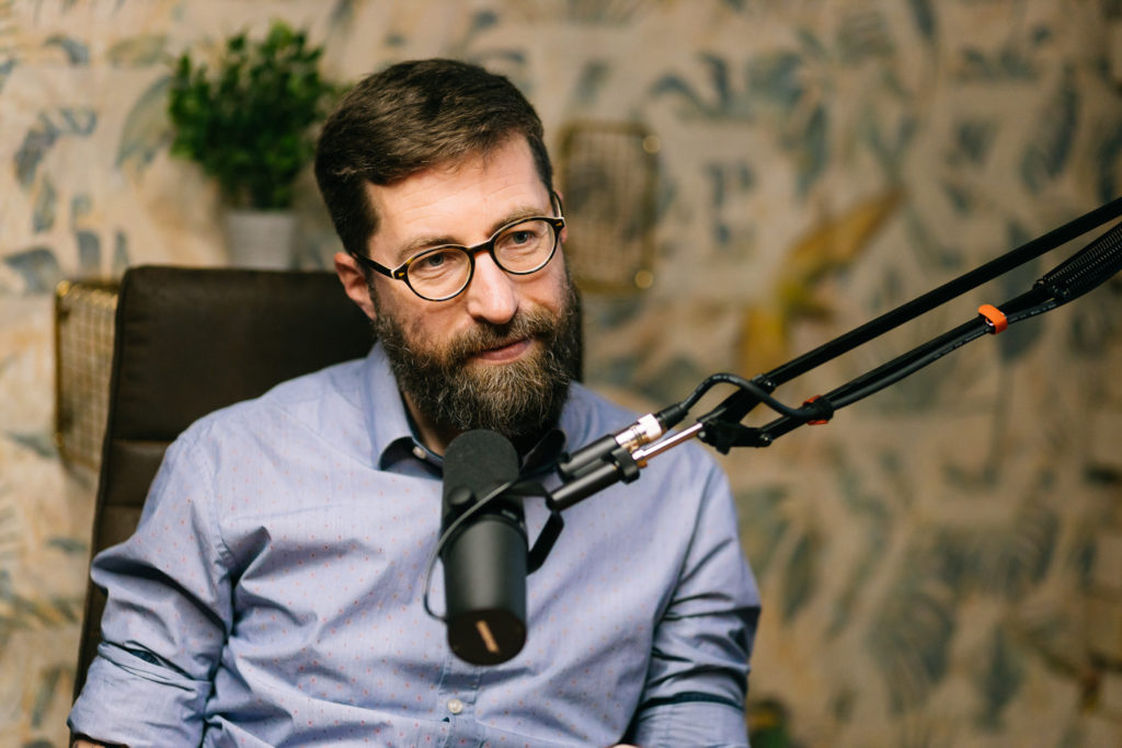 Martin Poliačik za mikrofónom